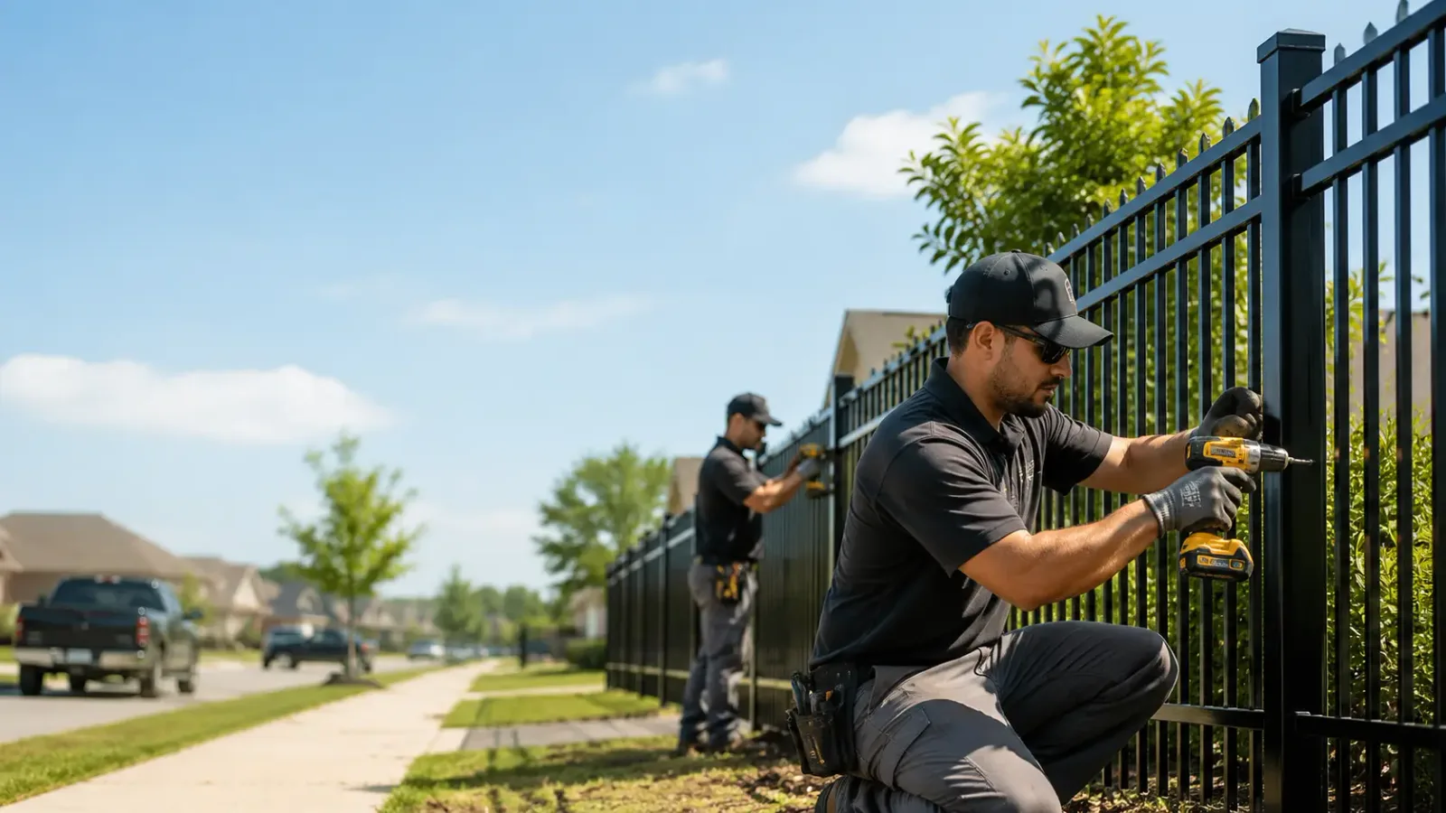 Metal Fence Installation in Hernando, MS